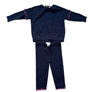 Bloomie’s Bloomingdale’s baby sweater matching set